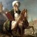 Portrait of the Architect Barth�lemy Michel Hazan on Horseback in Mufti